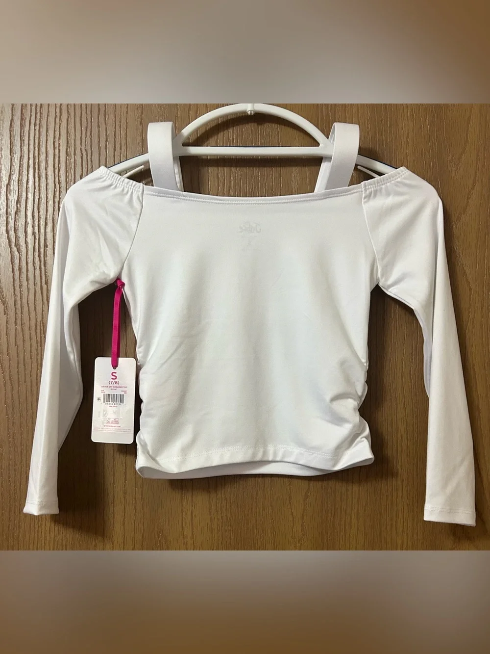 Justice Girl's Off the Shoulder Top, Size S